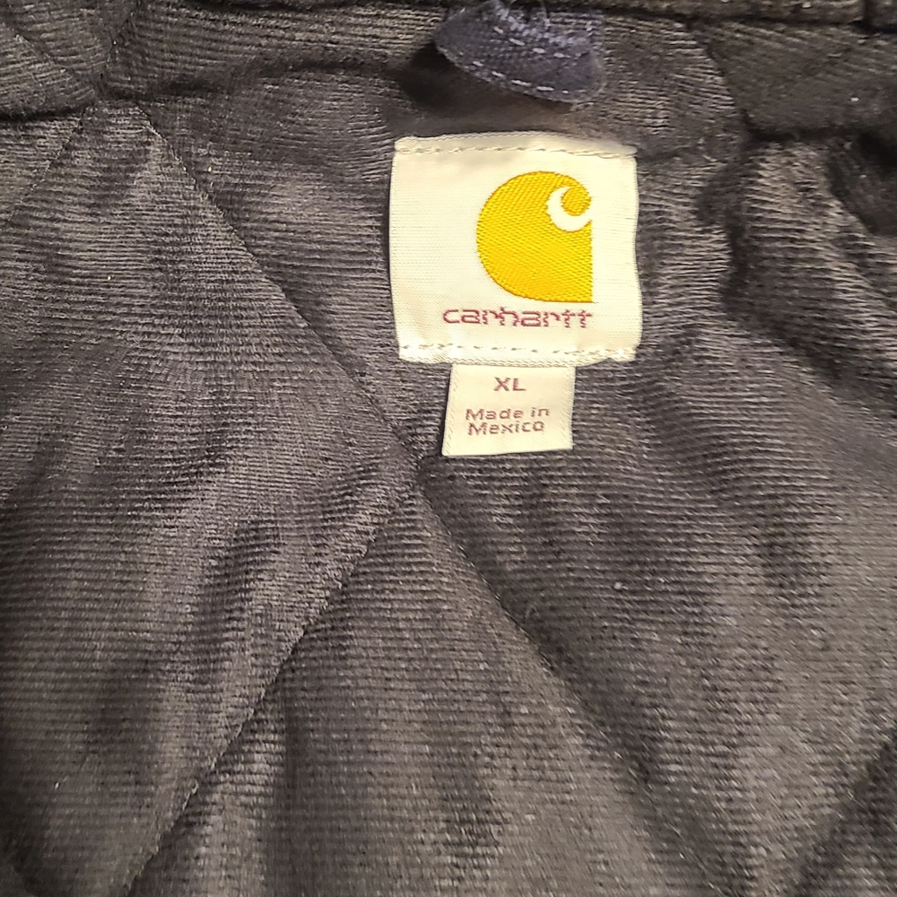 Mens carhart coat with hood